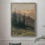 «Vintage Landscape CCXIV», reproduction encadrée - bois massif-811982413