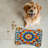 Mexican Mosaics - 1 Piece Bone Shape Feeding Mat