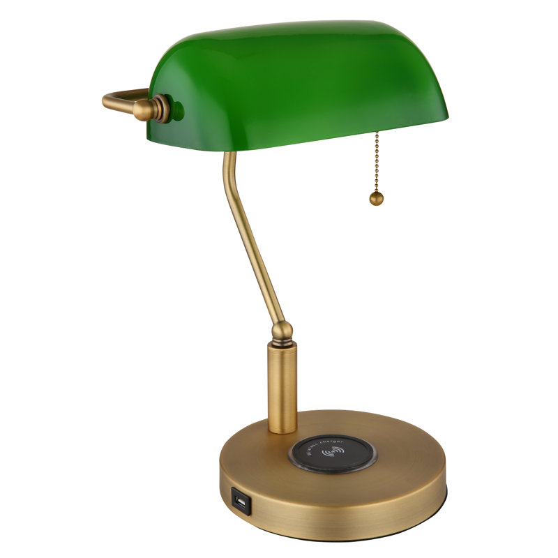 Dinkins Metal Bankers Chair Lamp