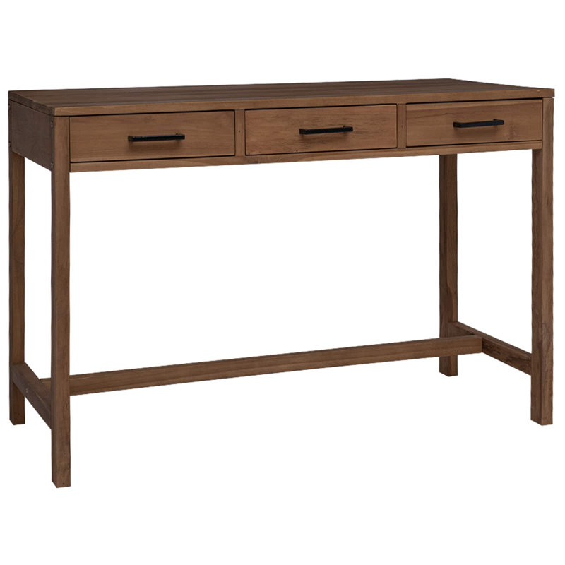 Solid Wood Writing Desk, 75 cm H x 110 cm W x 50 cm D