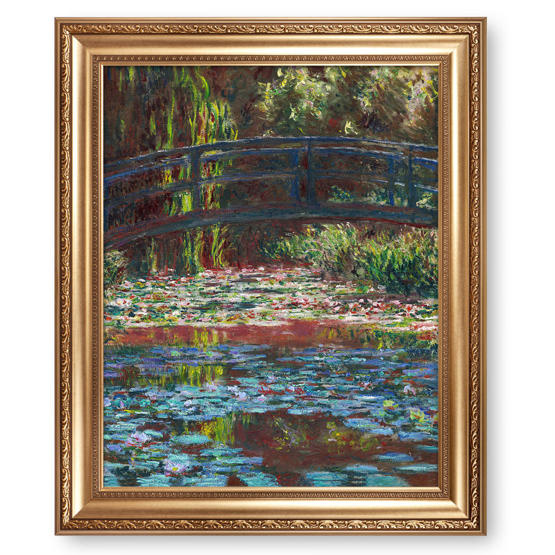 "Water Lily Pond 1900" par Claude Monet, H 36 po x l 30 po