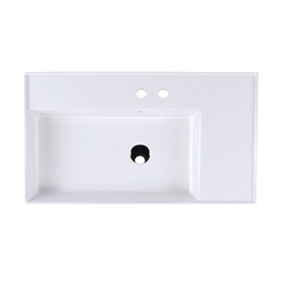 Aquaotto 32'' L Bathroom Sink