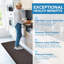 Embossed Diamond Kitchen Mat with Non-Slip Backing-834709191-834709189