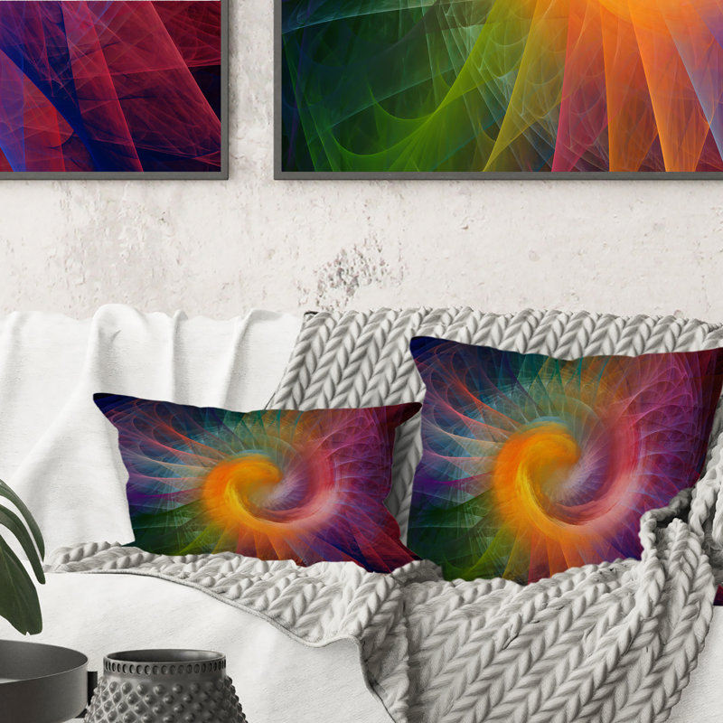 Coussin Spiral, 16 po x 16 po