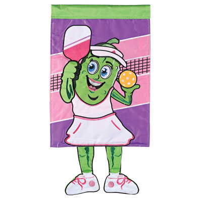 Crazy Leg Pickleball Girl