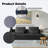 Oversized Modular Sectional Sofa,Luxury Boucle Floor Couch Set,Convertible Compressed Couch,Spacious Foam-Filled Sofa For Living Room, Free Combination,3 Colors-172984559-169083397