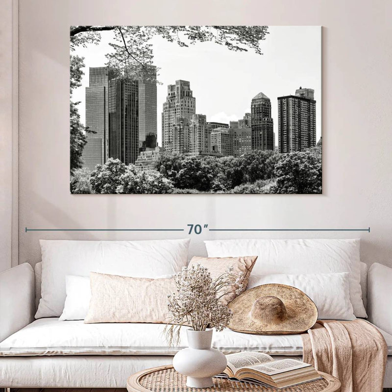 Kavia Central Park Buildings, 34" H x 51" W