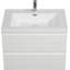 Meuble-lavabo flottant avec lavabo, meuble-lavabo mural moderne avec lavabo en résine et tiroirs à fermeture en douceur-990688040
