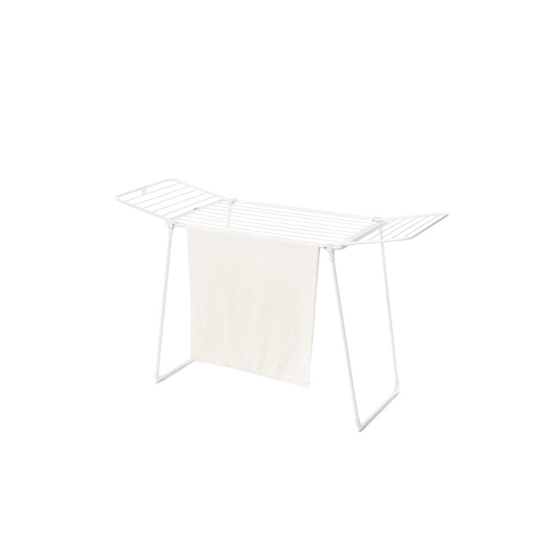 Séchoir à vêtements HangOn Too, 59 à 72 pieds (18 à 22 mètres), H 38,4 po x l 23,2 po x P 2 po, Blanc