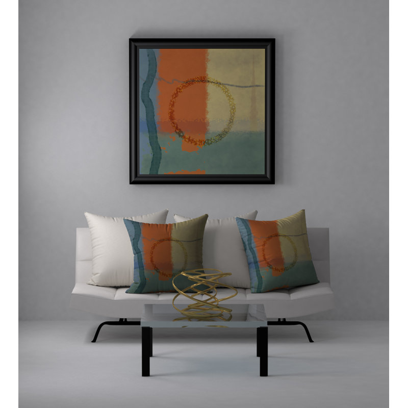  Housse et insert de coussin décoratif Desire Courteous, H 24 po x l 24 po
