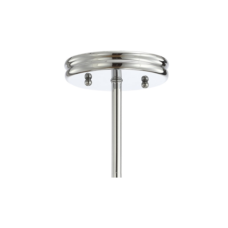Plafonnier semi-encastré 11,75 po Starner, Chrome