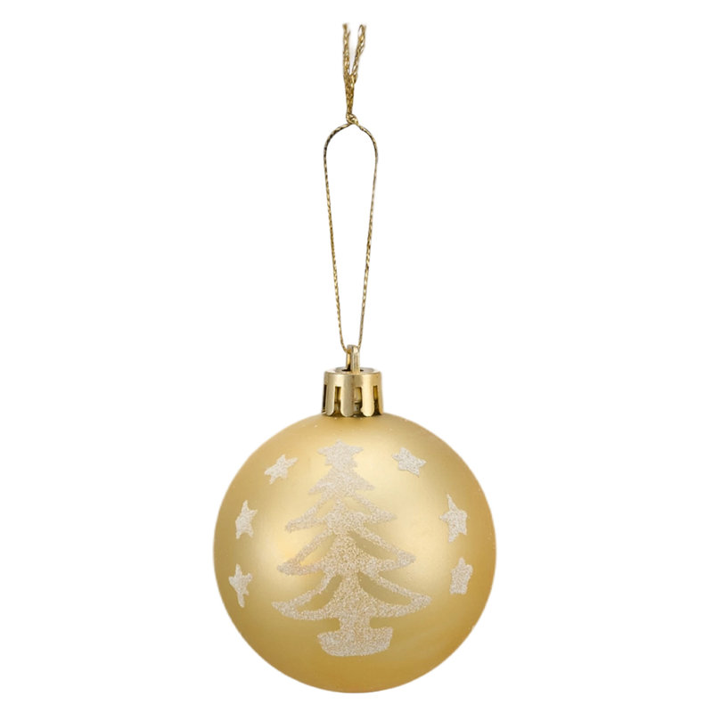 8cm Plastic / Acrylic Ball Ornament