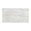 Table basse rectangulaire avec plateau en marbre blanc et brun