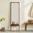 Rectangle Solid + Manufactured Wood Full Length Mirror-1219996250