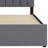Upholstered Panel Bed