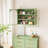 27.56"Glass Doors Modern Two-Door Wall Cabinet With Featuring Three-Tier Storage