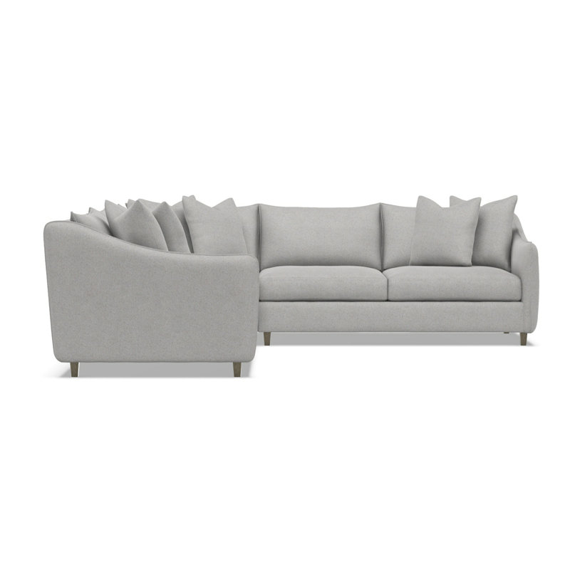 Joli 3 Pc Fabric Sectional, 1583-010