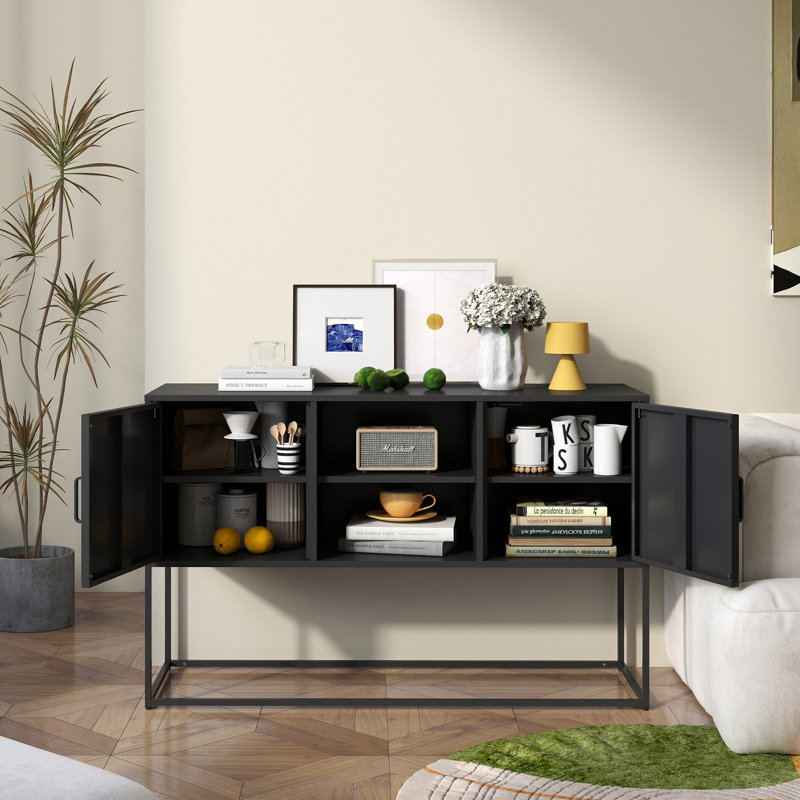 Buffet contemporain, Noir