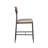 Bridgestone Upholstered Counter Stool with Metal Frame-1482371583