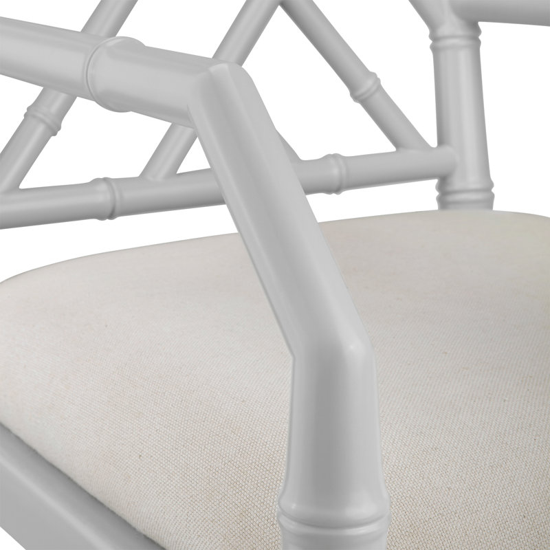 Jardin Upholstered Arm Chair, Gray