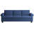 91" Lawson Sofa With Extra Deep Seats, 3-seat Sofa Couch For Living Room, Mid-century Modern(set Of 2)-1860462101