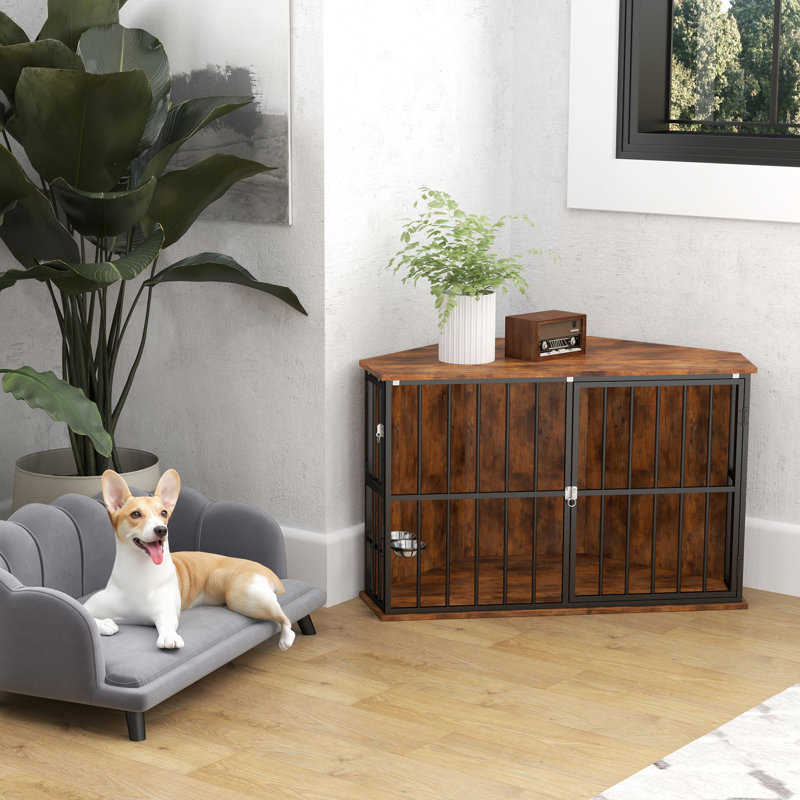 Furniture Style Crate with 2 Doors