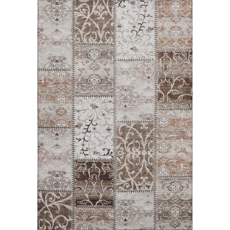  Premium Machine Washable Cerrito AMF566 Rug, Rectangle 2'6" x 3'10"