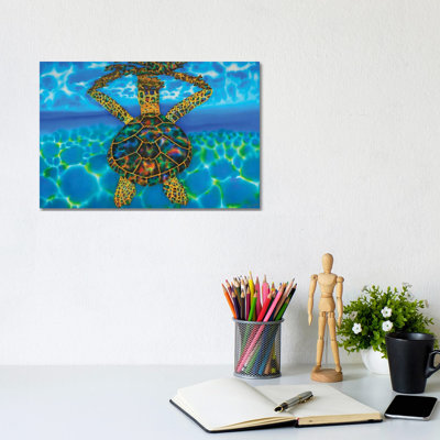 Opal Solitude - Wrapped Canvas Painting