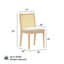 Chaise de salle à manger Elio-1353853287