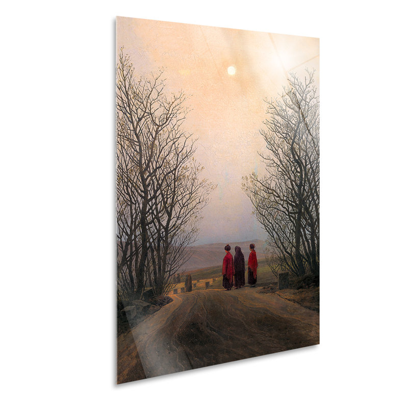 Easter Morning by Caspar Friedrich - No Frame Painting, Plastic/Acrylic, 100cm H x 70cm W