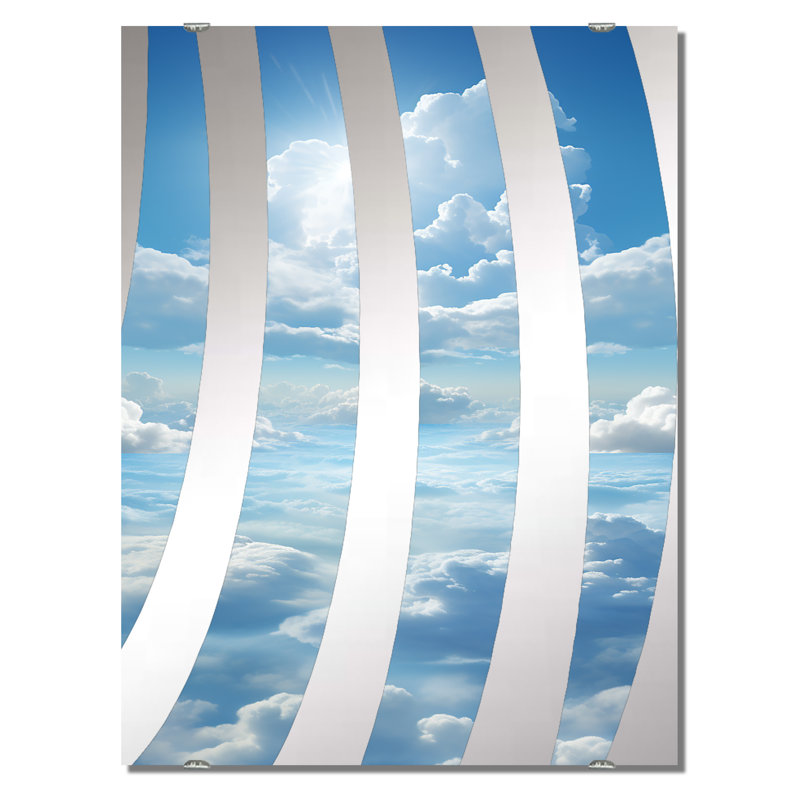 Defreitas - Miroir mural ciel MIR140920, 40 po x 30 po