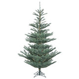Alberta Blue Spruce Artificial Christmas Tree with Clear Lights