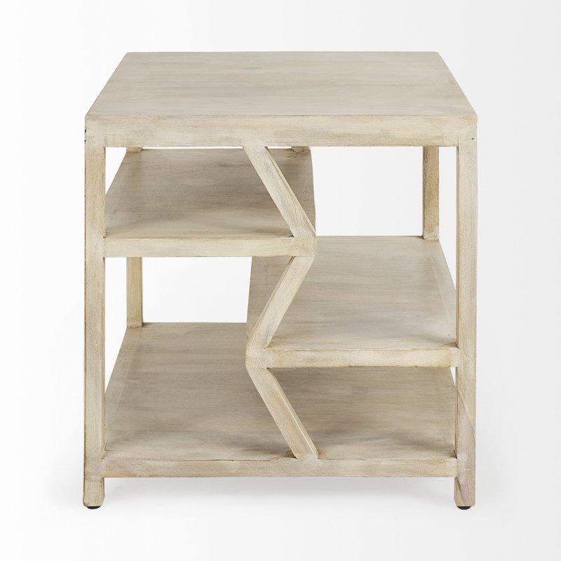 Solid Wood End Table