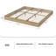Structure de lit plateforme en bois massif, lit sur pied avec lattes robustes, lit double / très grand / très grand / très grand californien / simple-XL, design minimaliste moderne-1087435312-1087435305