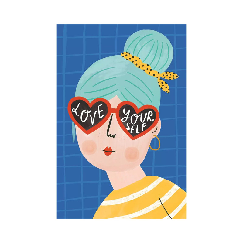 Everyday Hey Girl II by Lisa Barlow - Wrapped Canvas Print, 66.04 cm H x 45.72 cm W