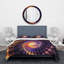 Ensemble de housse de couette Spiral Fractal Geometric X - Microfibre polyester-66399202