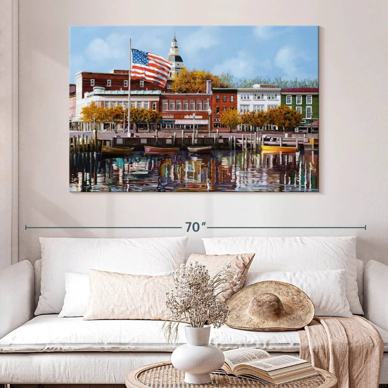 Annapolis, 34" H x 51" W