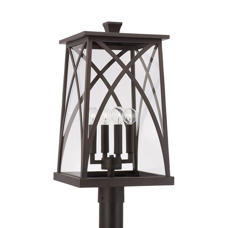 Transparent Lantern Head, Oiled Bronze