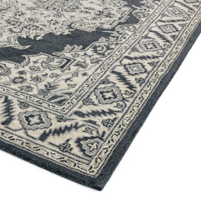 Adonica Oriental Wool Hand Woven Area Rug, Rectangle 120 x 170cm