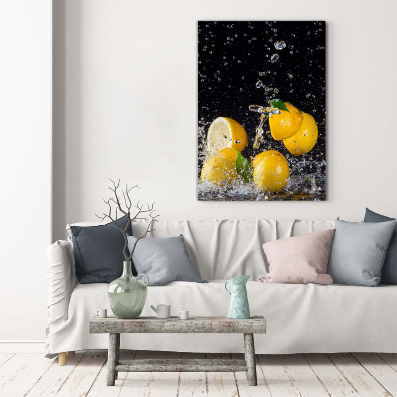 Lemon - Wrapped Canvas Print