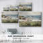 Paysages rétro - DCCCLxx - Cavas enveloppés de galerie-347899356