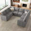 Divan-lit modulaire convertible en U Seybert-101957263