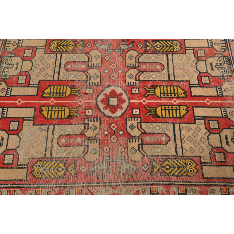 One-of-a-Kind 6'3" X 8'3" Hand Knotted Area Rug