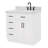 Tidworth 36'' Solid Wood Single Bathroom Vanity with 1.5'' Carrara Marble Top-1223780556-1258220396-1258220397