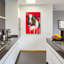 «Cow» par Richard Wallich, art mural en verre acrylique-426202740
