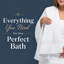 10 Piece Luxury White Towel Bale Set 100% Pure Cotton
