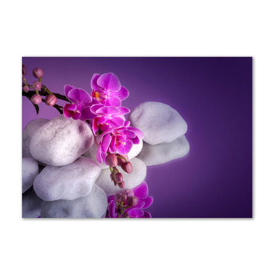 Orchid - No Frame Print on Canvas