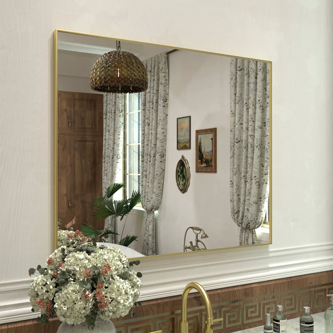 Kaydeigh Aluminum Dresser Mirror Wrought Studio™ 