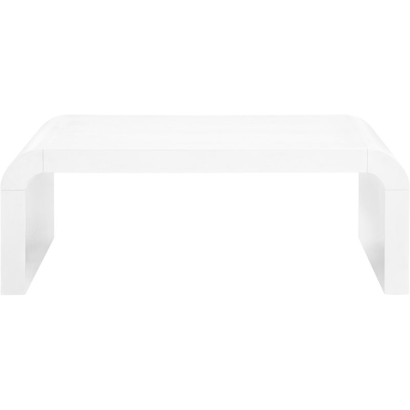 Alessondra Single Coffee Table, White