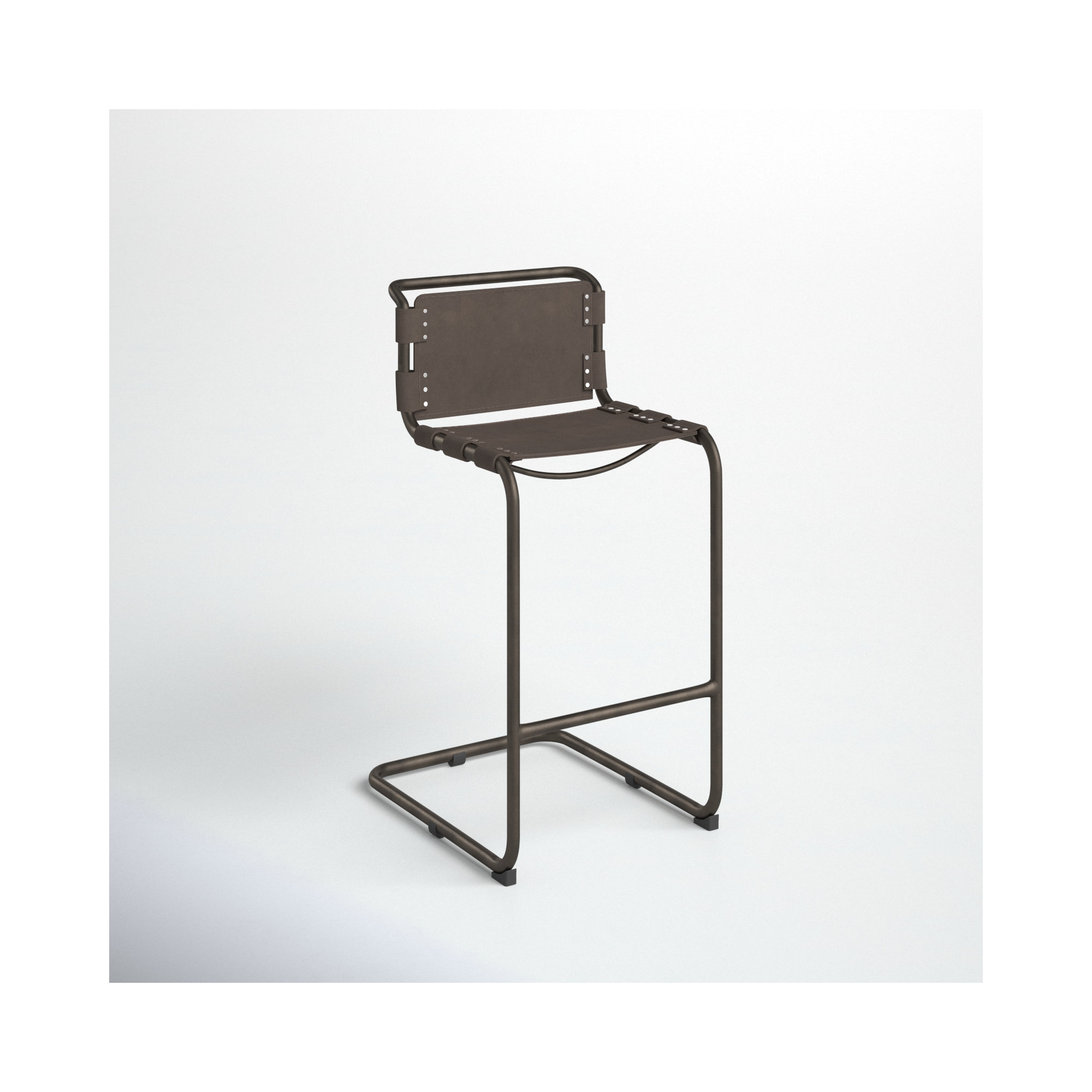 Otelia Counter & Bar Stool, Bar Stool (30.25” Seat Height), Dark Brown